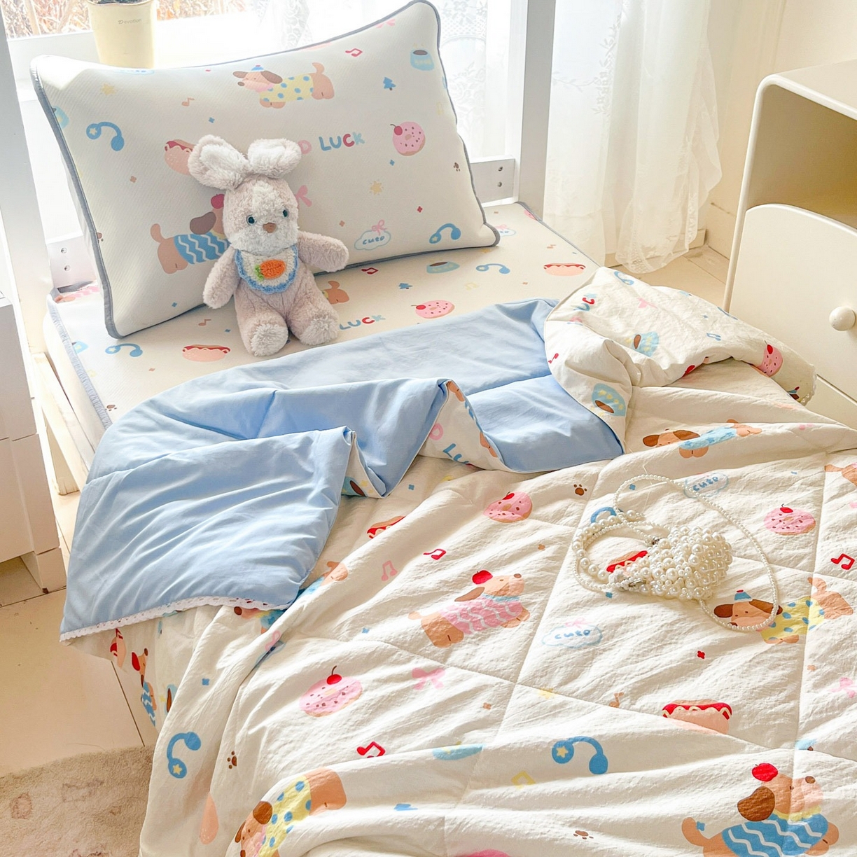 91家纺网 家纺一手货源 找家纺 （总）川悦生活 2026新款凉感冰丝席小阪凉感冰丝数码印花席学生床