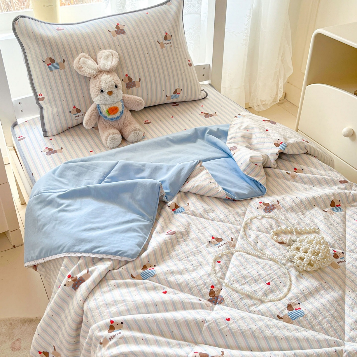 91家纺网 家纺一手货源 找家纺 （总）川悦生活 2026新款凉感冰丝席小阪凉感冰丝数码印花席学生床