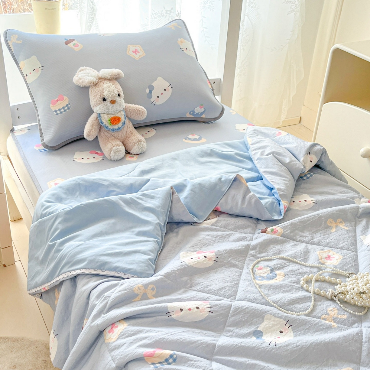 91家纺网 家纺一手货源 找家纺 （总）川悦生活 2026新款凉感冰丝席小阪凉感冰丝数码印花席学生床