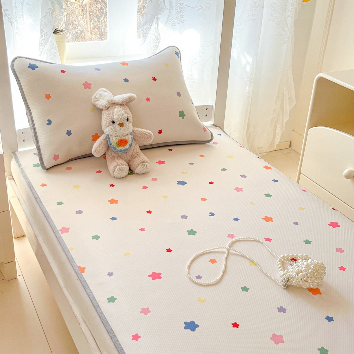 91家纺网 家纺一手货源 找家纺 （总）川悦生活 2026新款凉感冰丝席小阪凉感冰丝数码印花席学生床