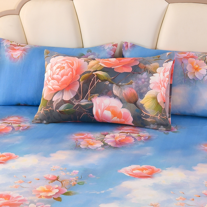 91家纺网 家纺一手货源 找家纺 望淮家纺 2025新款老粗布凉席床单三件套 爱慕