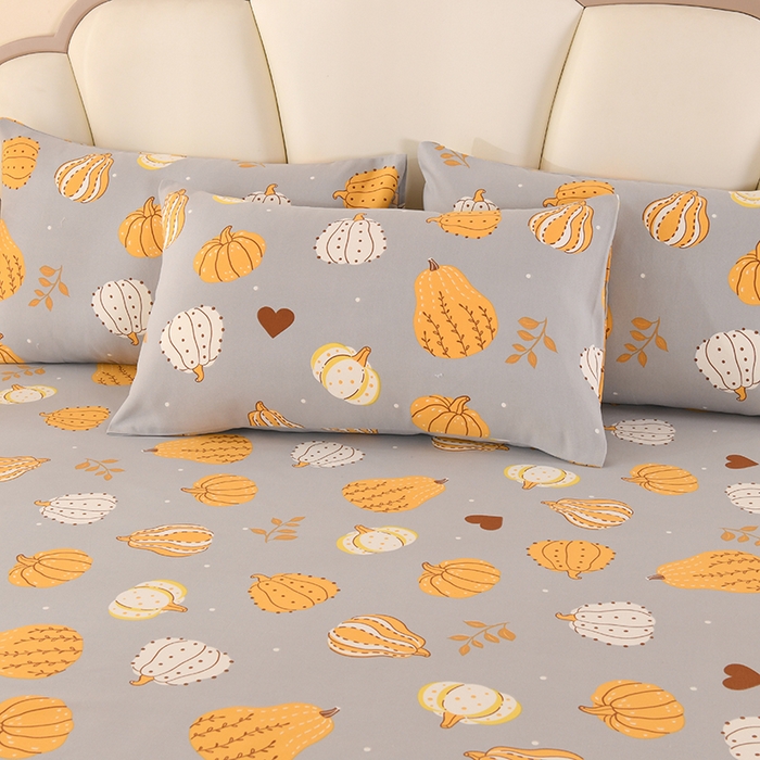 91家纺网 家纺一手货源 找家纺 望淮家纺 2025新款老粗布凉席床单三件套 福瓜