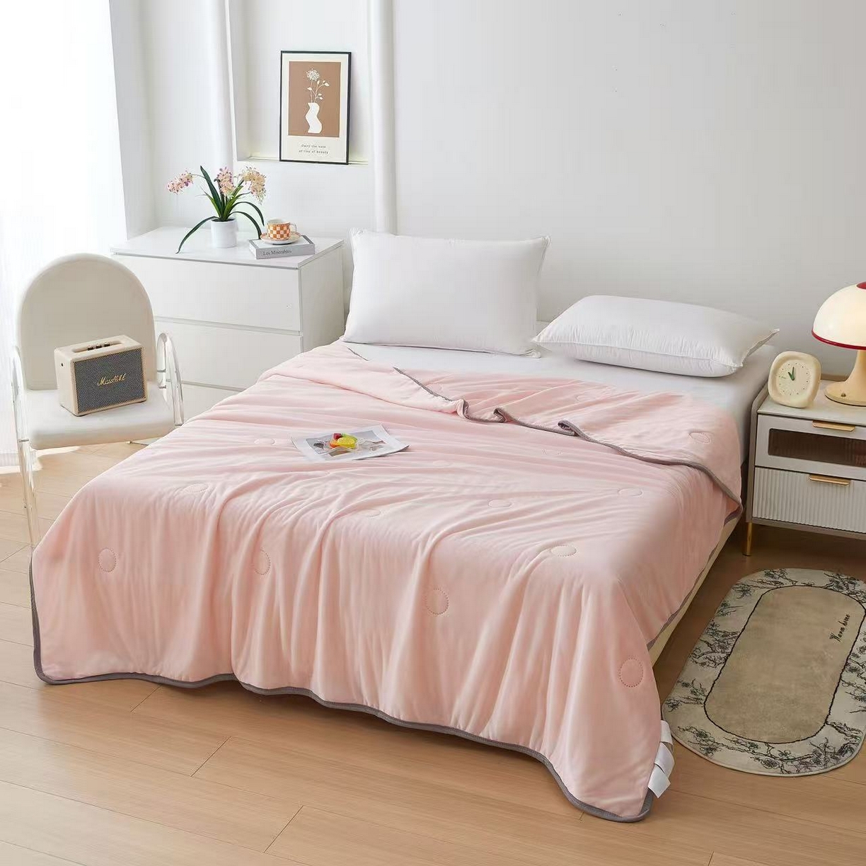 91家纺网 家纺一手货源 找家纺 （总）益多眠 2026新款超声波凉感丝夏被