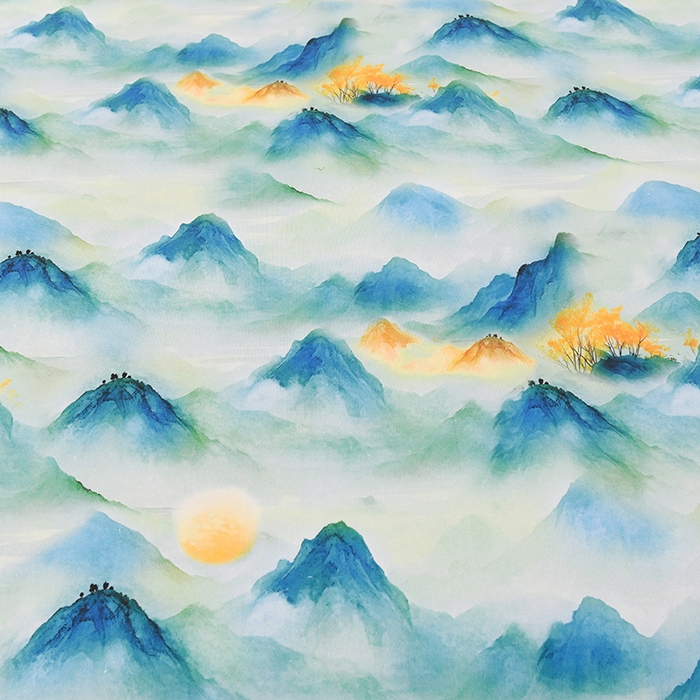 91家纺网 家纺一手货源 找家纺 望淮家纺 2025新款老粗布凉席床单三件套 江南韵