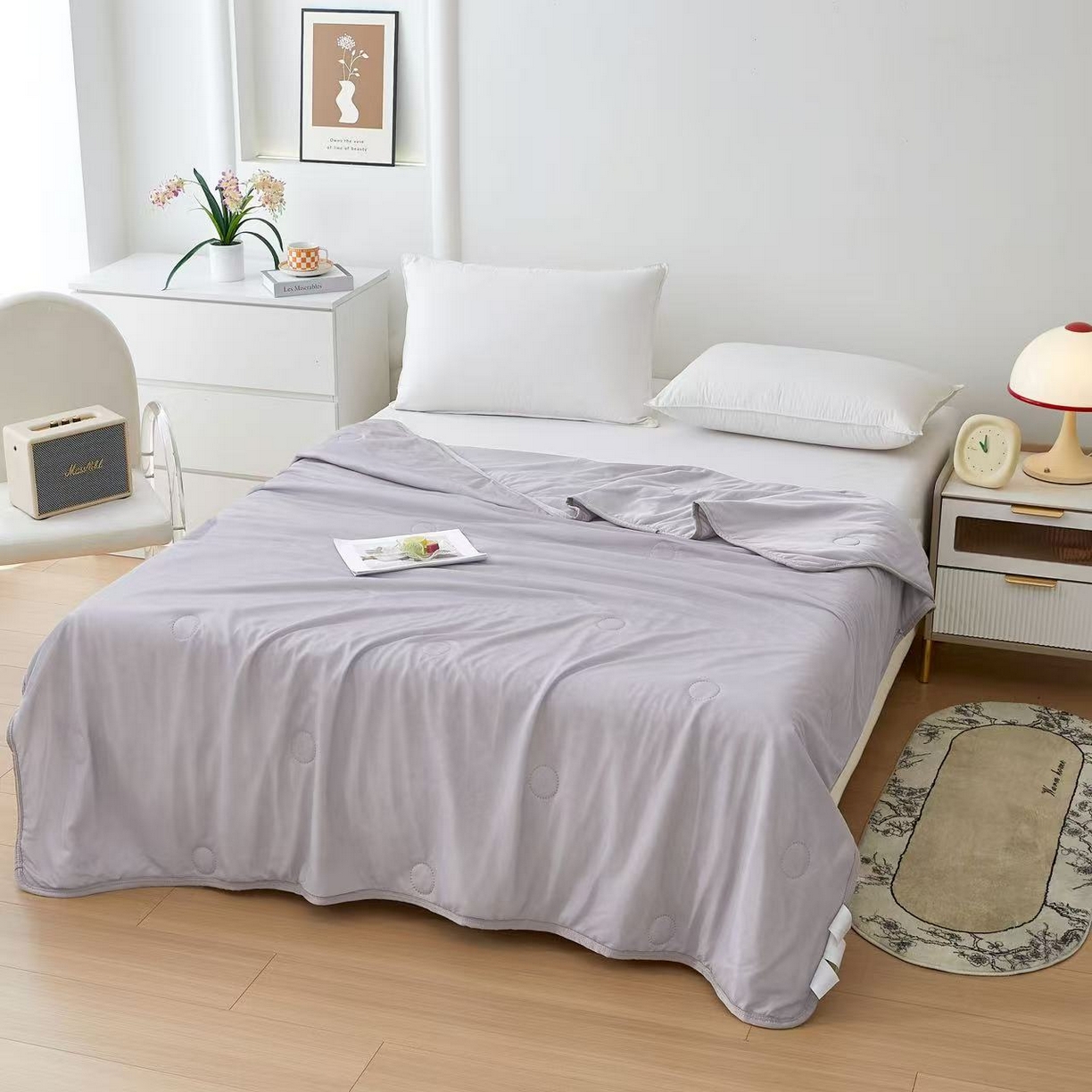 91家纺网 家纺一手货源 找家纺 （总）益多眠 2026新款超声波凉感丝夏被