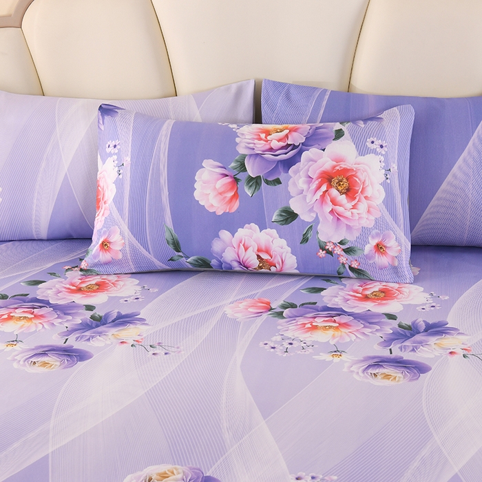 91家纺网 家纺一手货源 找家纺 望淮家纺 2025新款老粗布凉席床单三件套 千寻