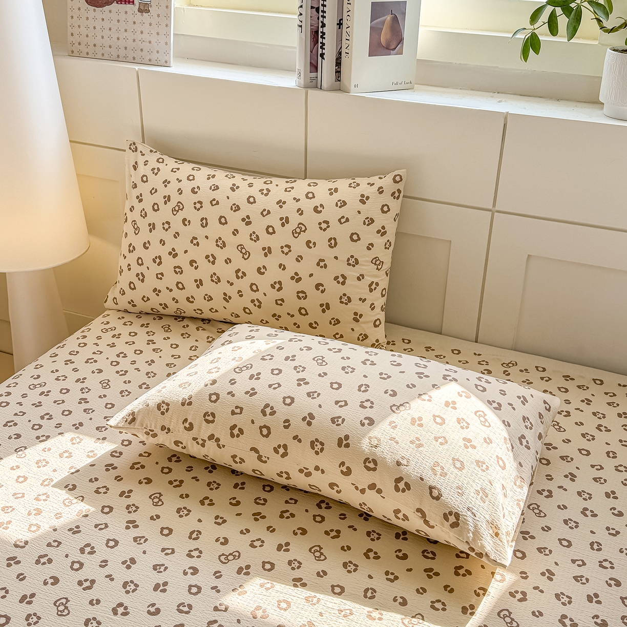 91家纺网 家纺一手货源 找家纺 眠势力 2026新款双层纱床单单件云感皱皱纱床罩三件套 金蝶逐影