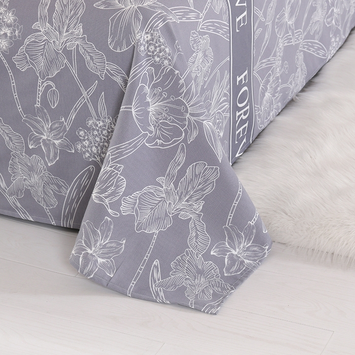 91家纺网 家纺一手货源 找家纺 望淮家纺 2025新款老粗布凉席床单三件套 相爱