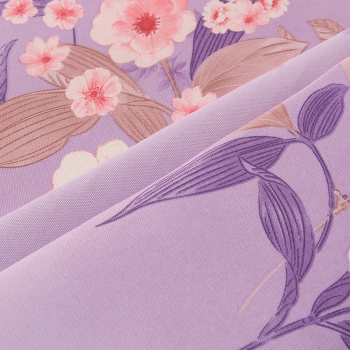 91家纺网 家纺一手货源 找家纺 望淮家纺 2025新款老粗布凉席床单三件套 烟雨-紫