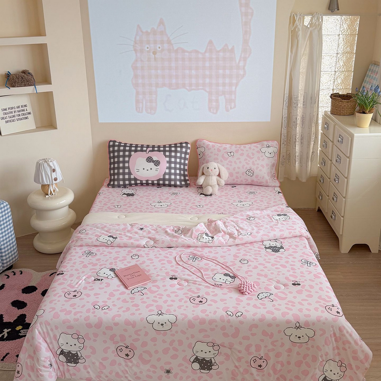 91家纺网 家纺一手货源 找家纺 （总）美乐迪家纺 2026新款水光冰丝凉席夏被