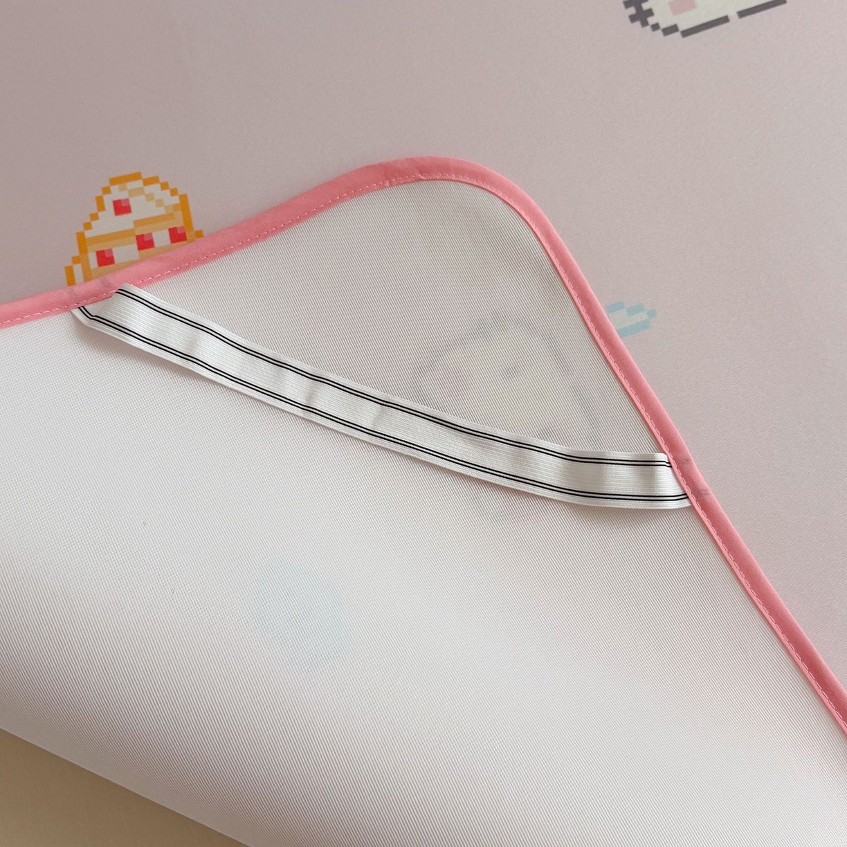 91家纺网 家纺一手货源 找家纺 美乐迪家纺 2026新款水光冰丝凉席夏被 猫咪甜甜圈