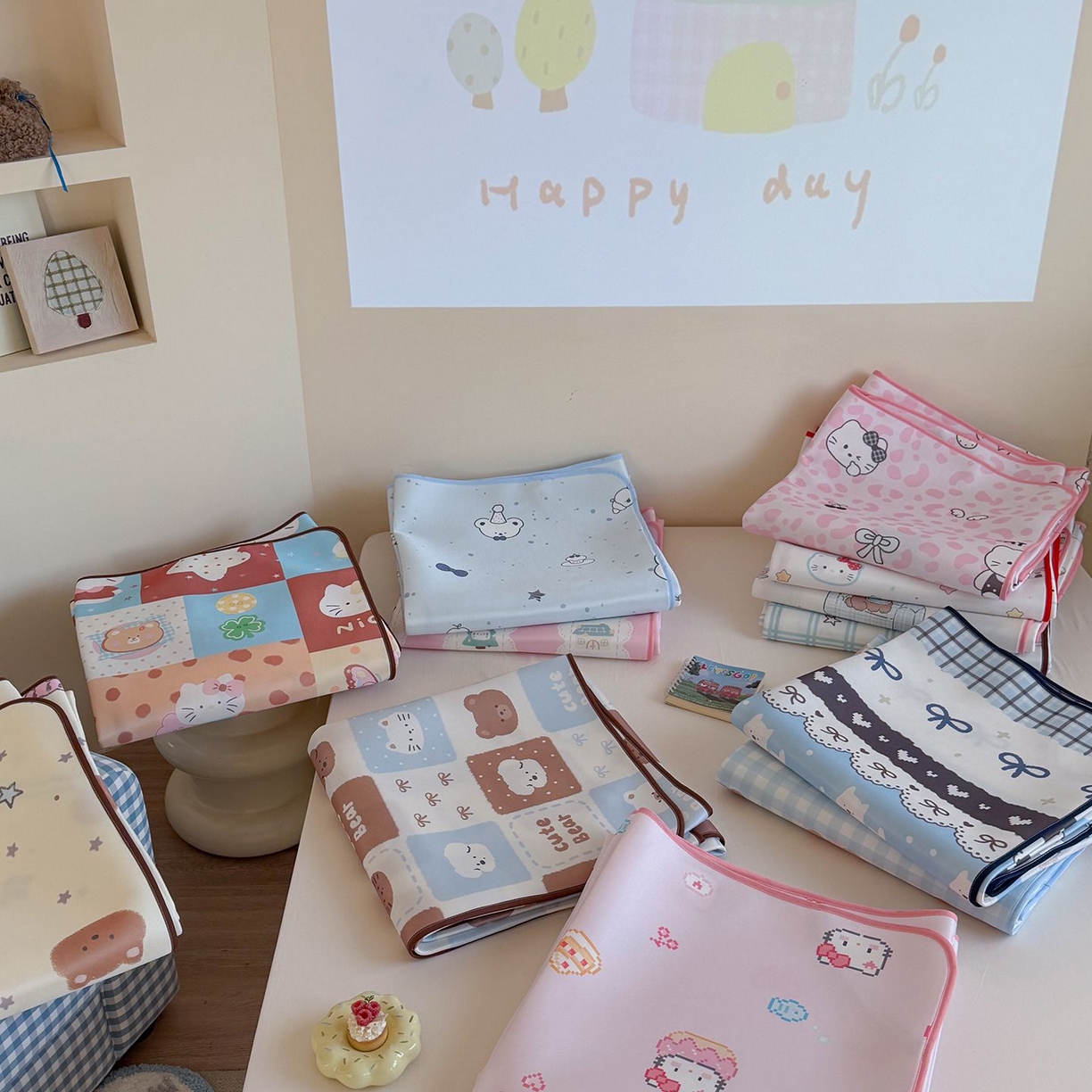 美乐迪家纺 2026新款水光冰丝凉席夏被 组合