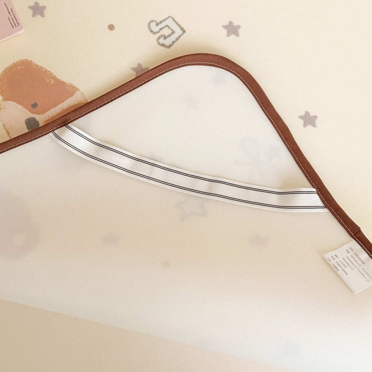 91家纺网 家纺一手货源 找家纺 美乐迪家纺 2026新款水光冰丝凉席夏被 星星小奶狗