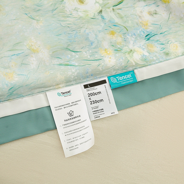 91家纺网 家纺一手货源 找家纺 （总）薇玛仕 2026春夏新款100支兰精天丝数码印花可水洗蚕丝夏凉被空调被100蚕丝填充可过检测