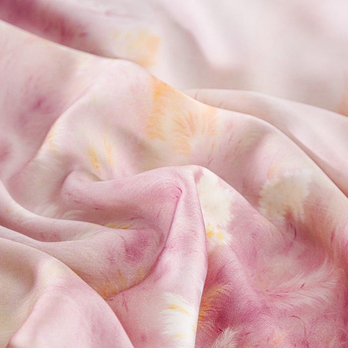 91家纺网 家纺一手货源 找家纺 薇玛仕 2026春夏新款100支兰精天丝数码印花可水洗蚕丝夏凉被空调被100蚕丝填充可过检测 伊莎贝拉 粉