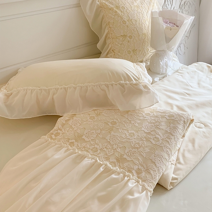 91家纺网 家纺一手货源 找家纺 （总）吾欢心 2026新款A类赫琳娜床盖款夏被四件套