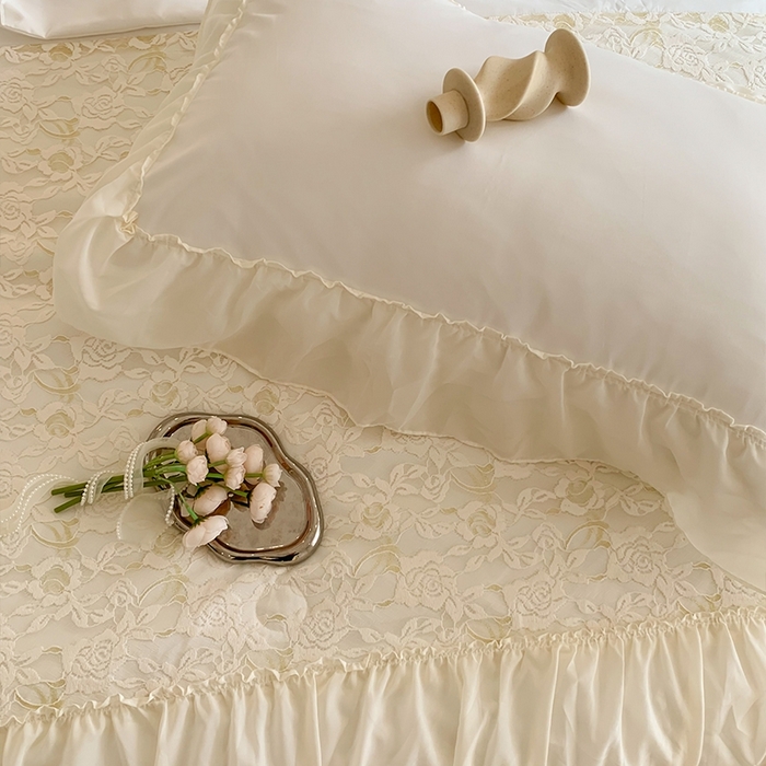 91家纺网 家纺一手货源 找家纺 吾欢心 2026新款A类赫琳娜夏被四件套 赫琳娜白