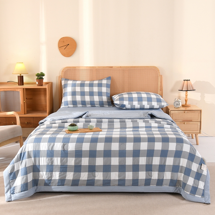 91家纺网 家纺一手货源 找家纺 （总）欧夏家纺 2026水洗棉印花超声波夏被空调被夏凉被薄被子直播外贸供货