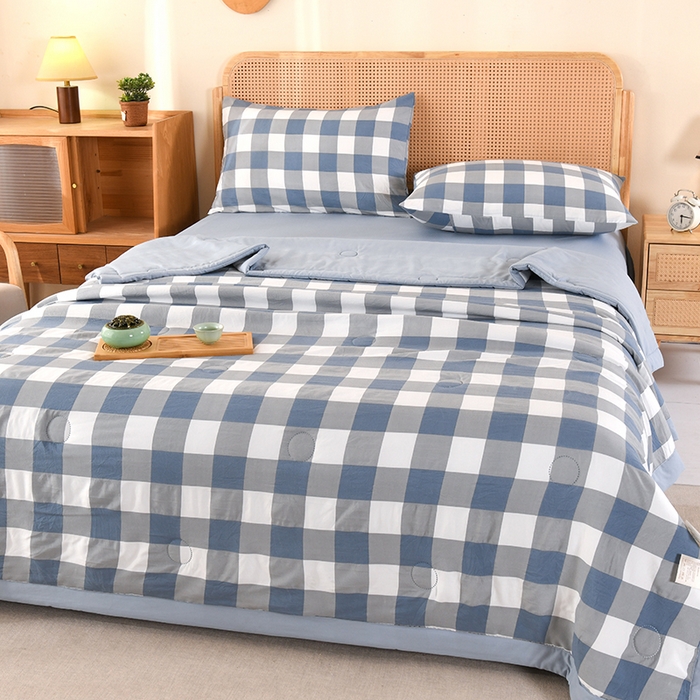 91家纺网 家纺一手货源 找家纺 （总）欧夏家纺 2026水洗棉印花超声波夏被空调被夏凉被薄被子直播外贸供货