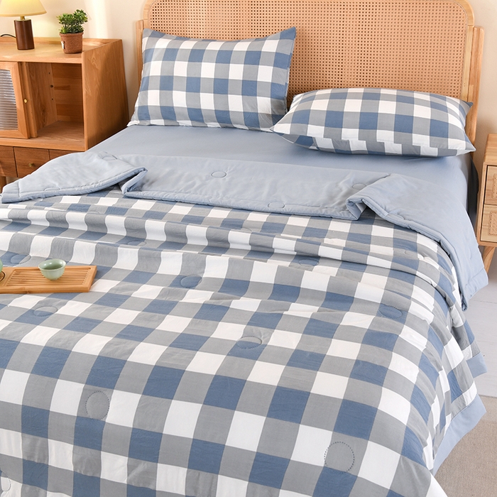 91家纺网 家纺一手货源 找家纺 （总）欧夏家纺 2026水洗棉印花超声波夏被空调被夏凉被薄被子直播外贸供货