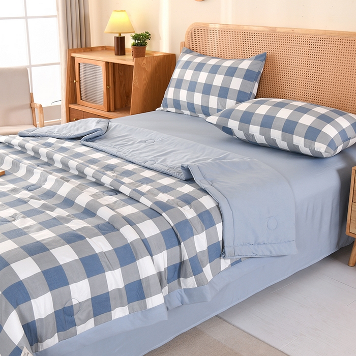 91家纺网 家纺一手货源 找家纺 （总）欧夏家纺 2026水洗棉印花超声波夏被空调被夏凉被薄被子直播外贸供货