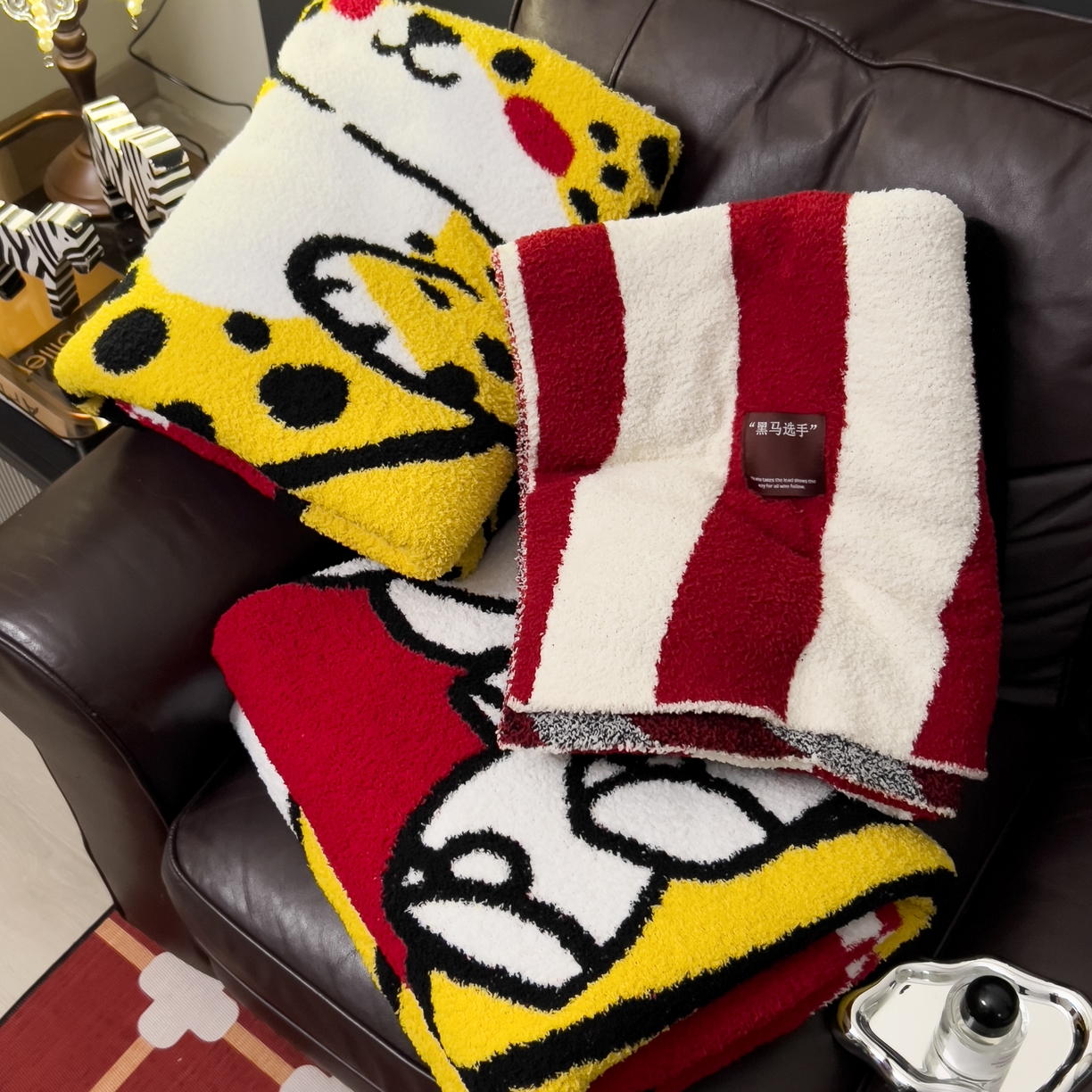 安莱生活 2026新款针织绒毯毛毯毯子 组合图仅供参考不可下单