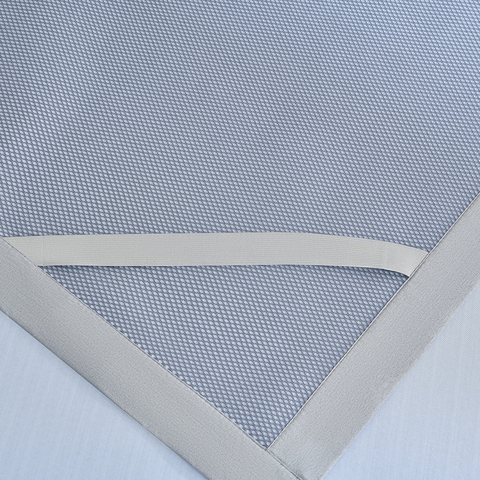 91家纺网 家纺一手货源 找家纺 小牛席业 2026新款【实拍风格】双PE高凉感-迪恩玫瑰提花冰丝席凉席竹席藤席冰藤席乳胶席豆豆席 蓝色