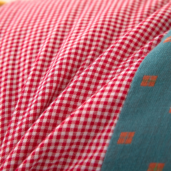 91家纺网 家纺一手货源 找家纺 梦莱家纺 2026新款多彩小象荞麦枕 多彩小象-蓝