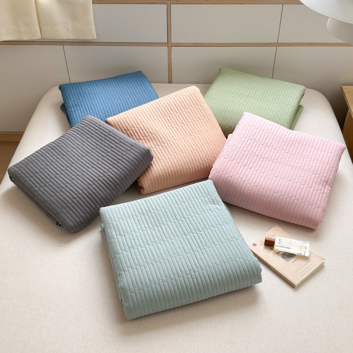 91家纺网 家纺一手货源 找家纺 Sweet dreams甜梦 2026新款全棉纯棉刺绣嵌绳床盖四件套 组合图仅供展示-不可下单