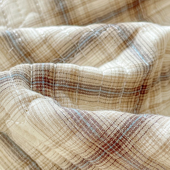 91家纺网 家纺一手货源 找家纺 梦精灵家纺 2026新款全棉纯棉色织水洗棉四件套绗缝夹棉床盖防滑床单四季通用米单人学生宿舍 米兰米