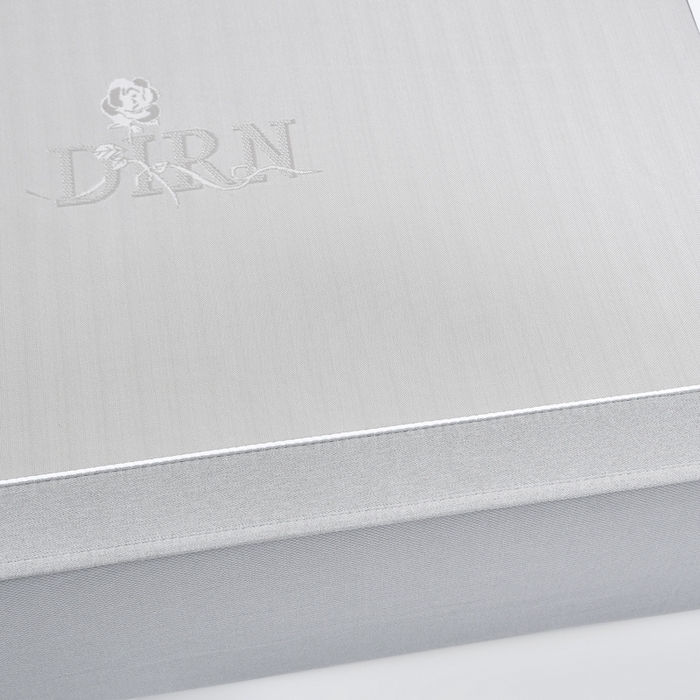 91家纺网 家纺一手货源 找家纺 小牛席业 2026新款【实拍风格】双PE高凉感-迪恩玫瑰提花冰丝席（床笠款）凉席竹席藤席冰藤席乳胶席豆豆席 香槟