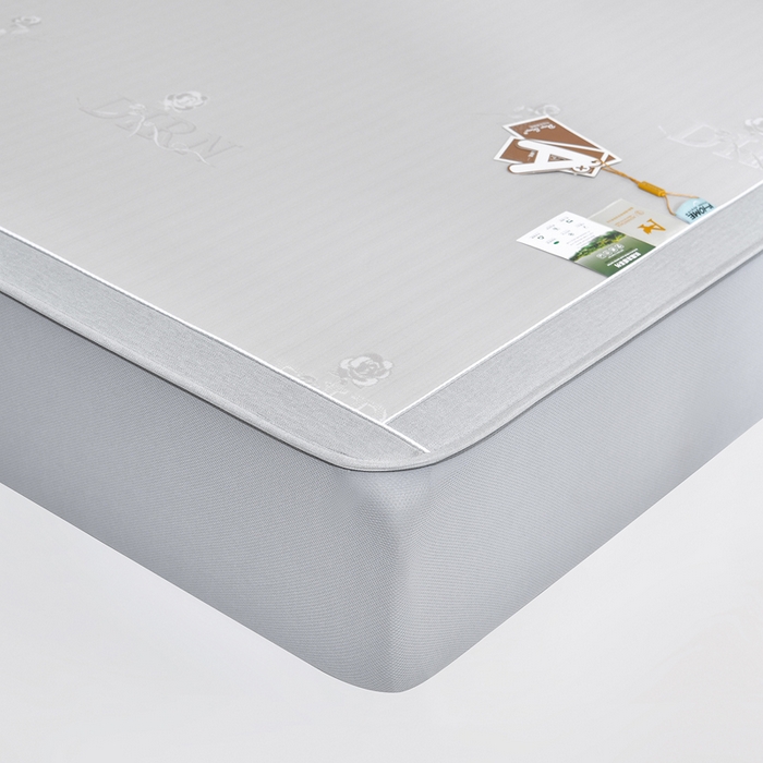 91家纺网 家纺一手货源 找家纺 小牛席业 2026新款【实拍风格】双PE高凉感-迪恩玫瑰提花冰丝席（床笠款）凉席竹席藤席冰藤席乳胶席豆豆席 香槟