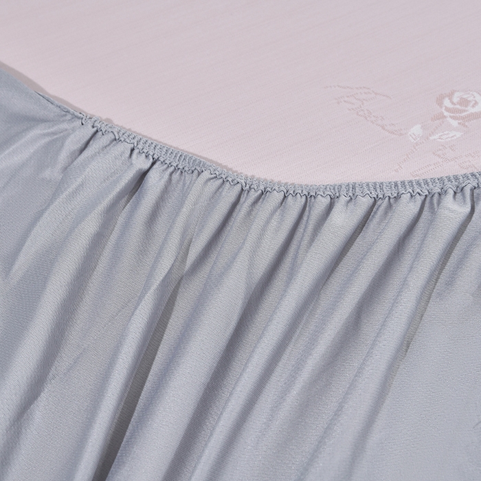 91家纺网 家纺一手货源 找家纺 （总）小牛席业 2026新款【实拍风格】双PE高凉感-迪恩玫瑰提花冰丝席（床笠款）凉席竹席藤席冰藤席乳胶席豆豆席