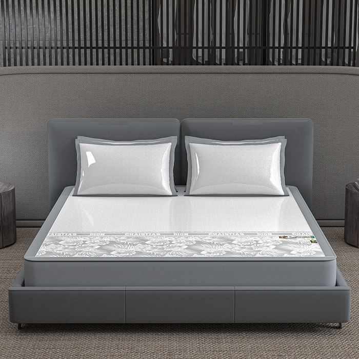 91家纺网 家纺一手货源 找家纺 （总）小牛席业 2026新款半定位大提花凉感冰丝席（床笠款）凉席竹席藤席冰藤席乳胶席豆豆席