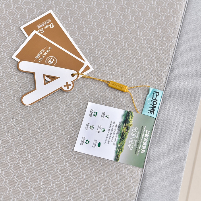 91家纺网 家纺一手货源 找家纺 小牛席业 2026新款小冰块大象凉感冰丝席凉席竹席藤席冰藤席乳胶席豆豆席 香槟