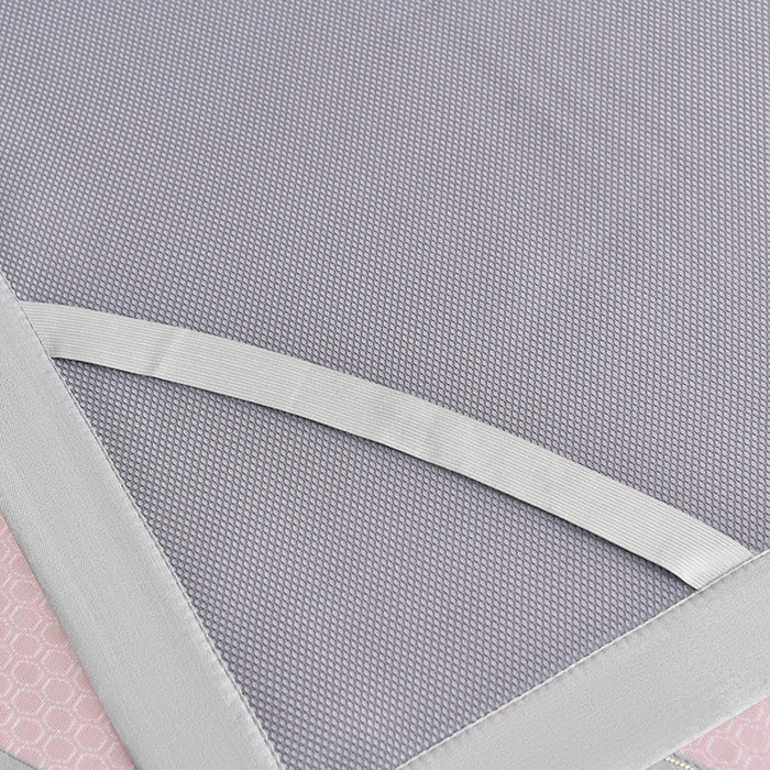 91家纺网 家纺一手货源 找家纺 小牛席业 2026新款小冰块大象凉感冰丝席凉席竹席藤席冰藤席乳胶席豆豆席 粉色