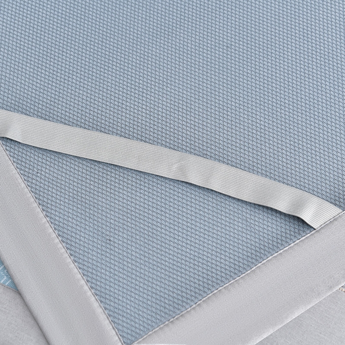 91家纺网 家纺一手货源 找家纺 小牛席业 2026新款小冰块大象凉感冰丝席凉席竹席藤席冰藤席乳胶席豆豆席 蓝色