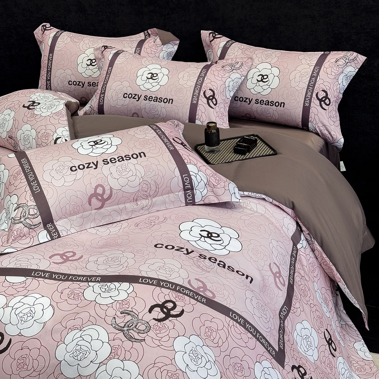 91家纺网 家纺一手货源 找家纺 （总）奥汀洛家纺 2026新款亲肤磨毛数码四件套