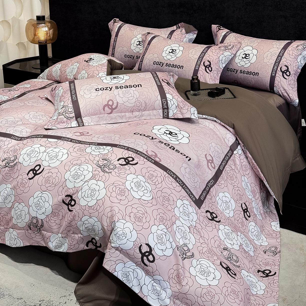 91家纺网 家纺一手货源 找家纺 （总）奥汀洛家纺 2026新款亲肤磨毛数码四件套