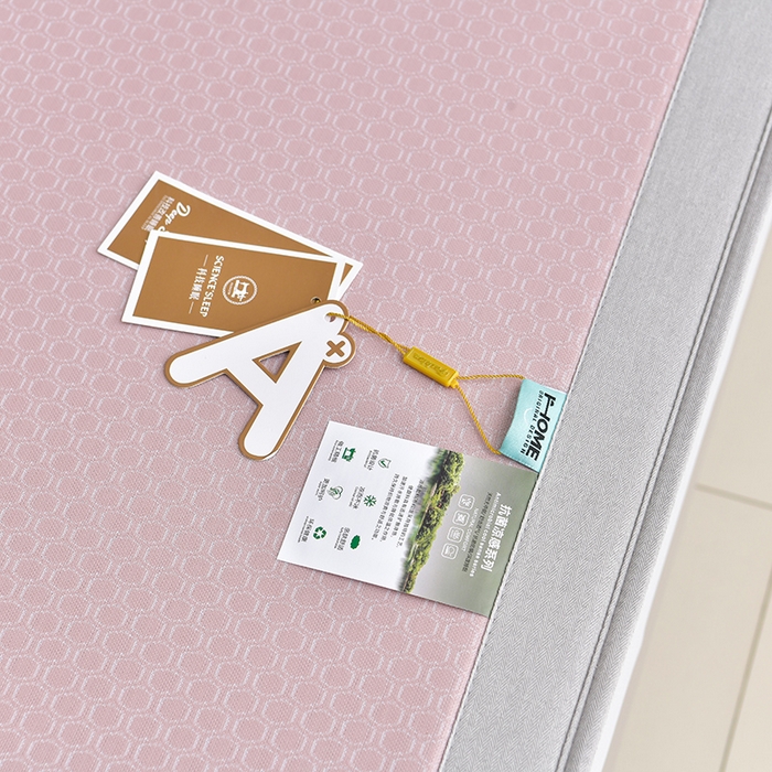 91家纺网 家纺一手货源 找家纺 小牛席业 2026新款小冰块大象凉感冰丝席（床笠款）凉席竹席藤席冰藤席乳胶席豆豆席 粉色