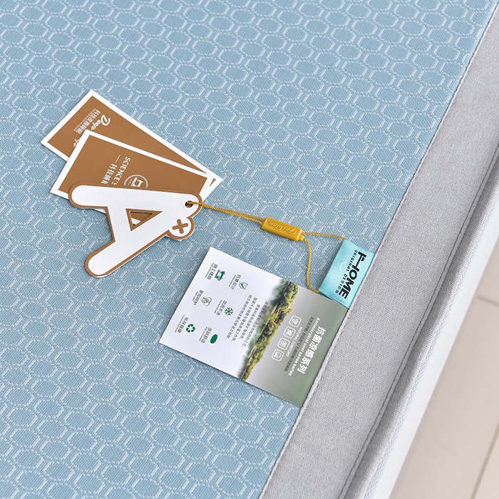 91家纺网 家纺一手货源 找家纺 小牛席业 2026新款小冰块大象凉感冰丝席（床笠款）凉席竹席藤席冰藤席乳胶席豆豆席 蓝色