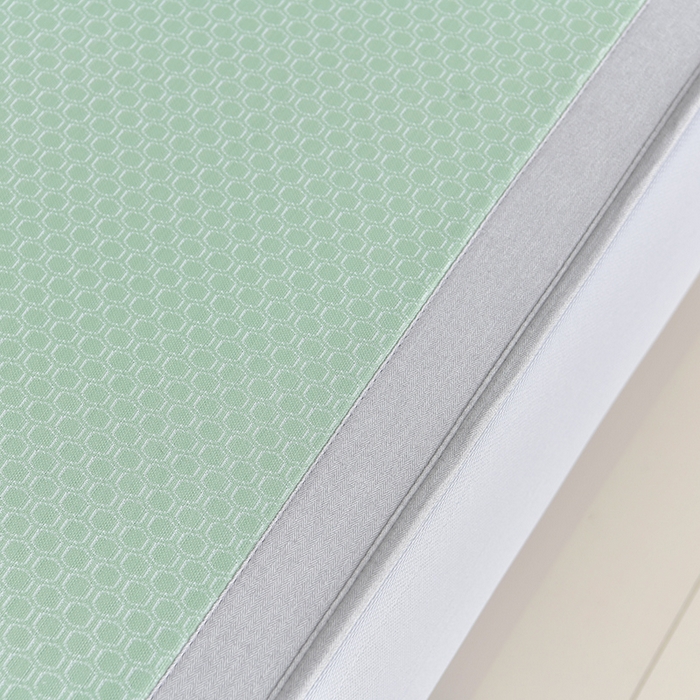 91家纺网 家纺一手货源 找家纺 小牛席业 2026新款小冰块大象凉感冰丝席（床笠款）凉席竹席藤席冰藤席乳胶席豆豆席 绿色