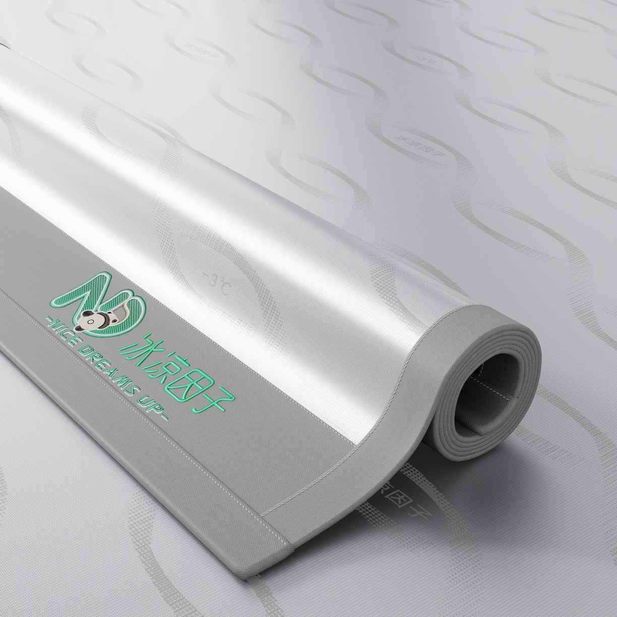 91家纺网 家纺一手货源 找家纺 （总）雅诗帛 2026新款冰凉因子冰丝席-冰凉因子