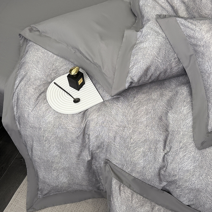 91家纺网 家纺一手货源 找家纺 （总）乐蔻家纺 2026新款宽边数码精梳长绒棉纯棉四件套