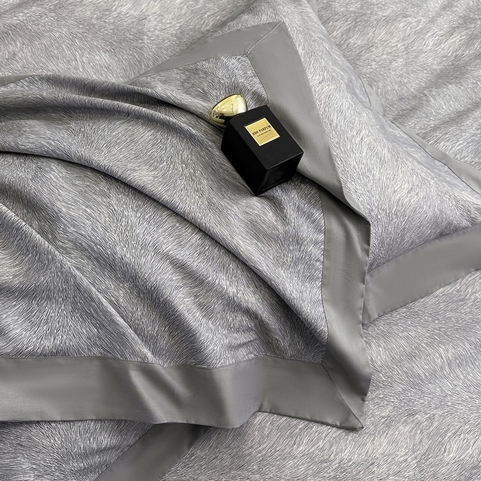 91家纺网 家纺一手货源 找家纺 （总）乐蔻家纺 2026新款宽边数码精梳长绒棉纯棉四件套