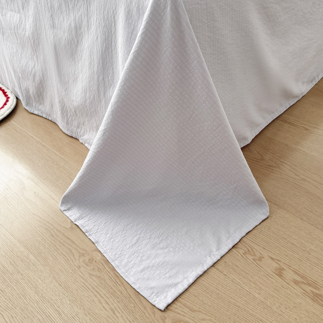 91家纺网 家纺一手货源 找家纺 默忆 2026新款A泡芙双层纱大豆夏被夏凉被空调被夏被四件套 泡芙-童趣木马