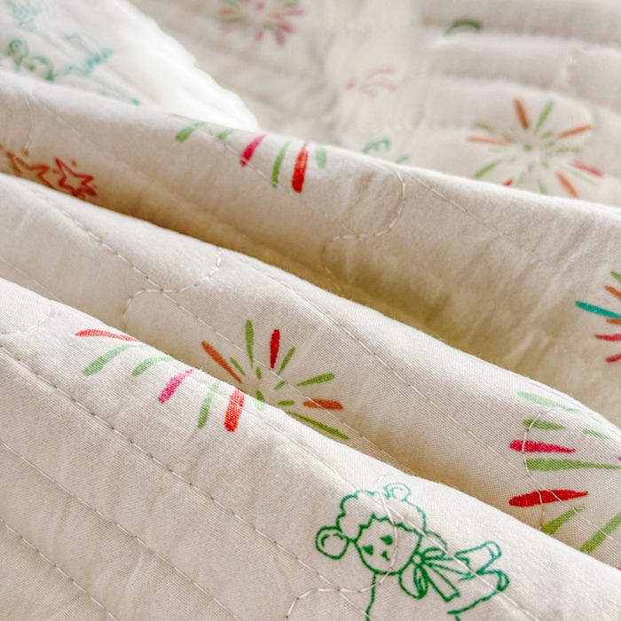 91家纺网 家纺一手货源 找家纺 赛丽雅 2026春夏新款毛巾绣床盖三件套 马上有钱