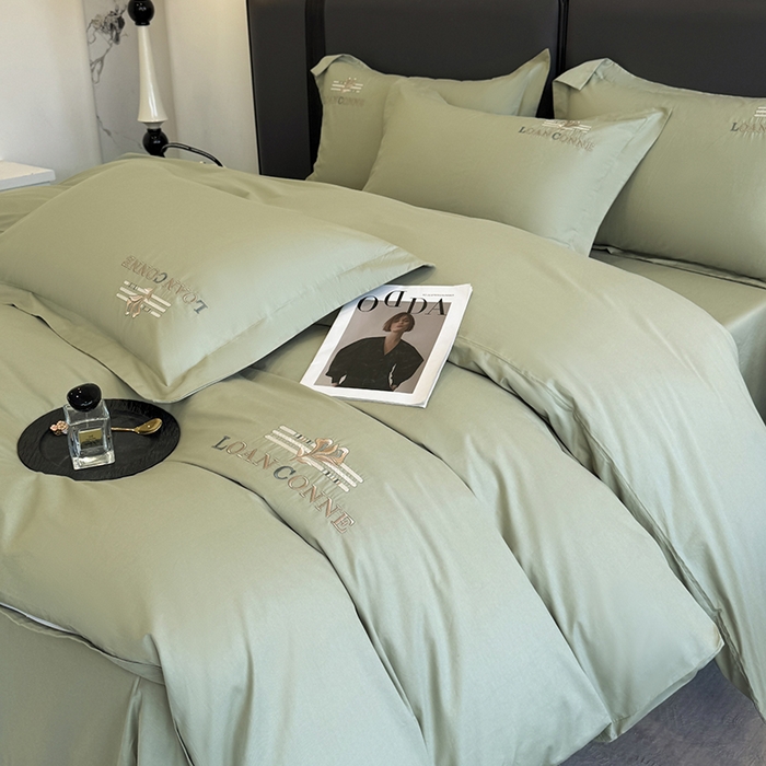 91家纺网 家纺一手货源 找家纺 （总）乐蔻家纺 2026新款四季款全棉纯棉绣花四件套