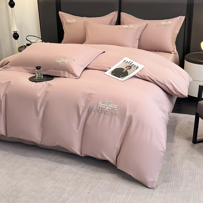 91家纺网 家纺一手货源 找家纺 （总）乐蔻家纺 2026新款四季款全棉纯棉绣花四件套