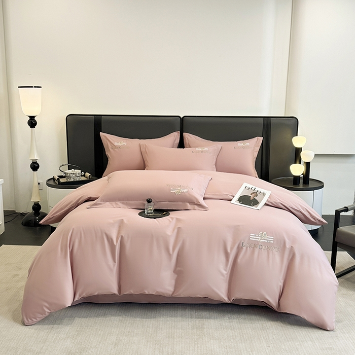 91家纺网 家纺一手货源 找家纺 （总）乐蔻家纺 2026新款四季款全棉纯棉绣花四件套